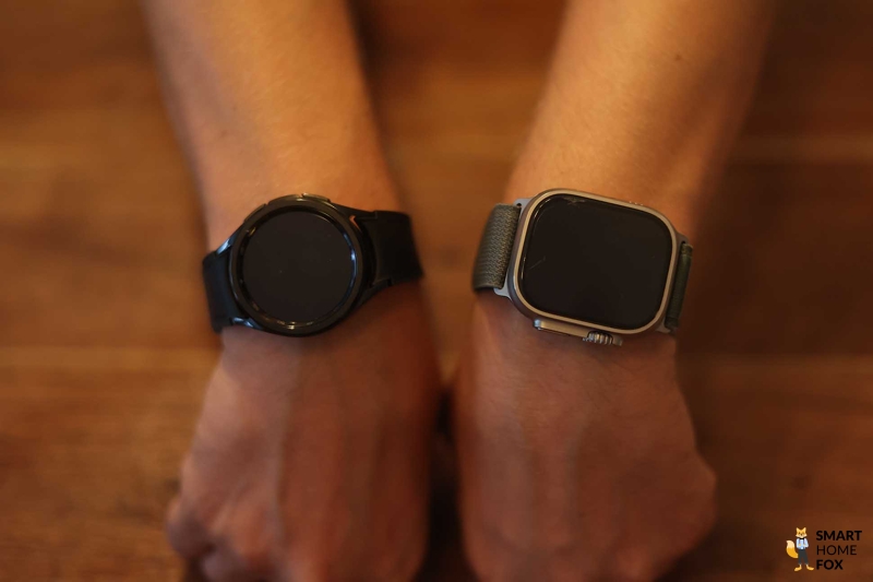 Вы можете увидеть Samsung Galaxy Watch 6 Classic и Apple Watch Ultra.